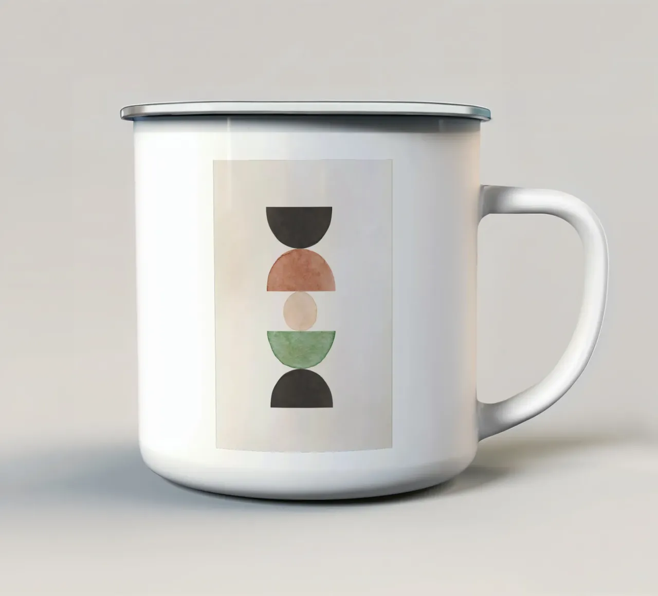 Celestial Terra 06 tazza in smalto da WijdevenPrints