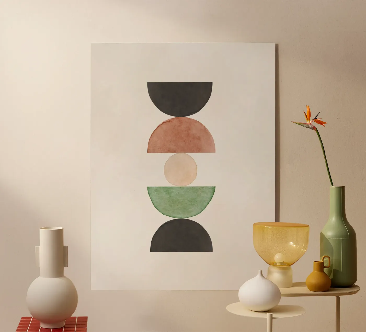 Celestial Earth 06 Acryl-Glas von WijdevenPrints