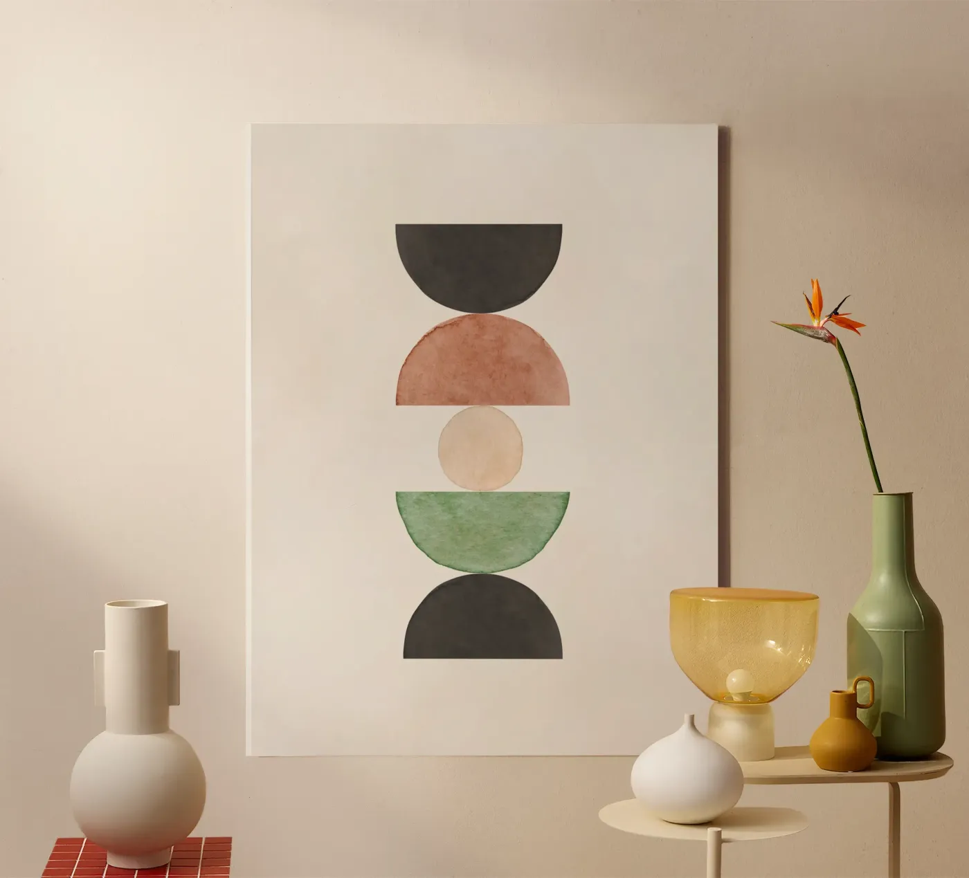 Celestial Earth 06 canvas by WijdevenPrints