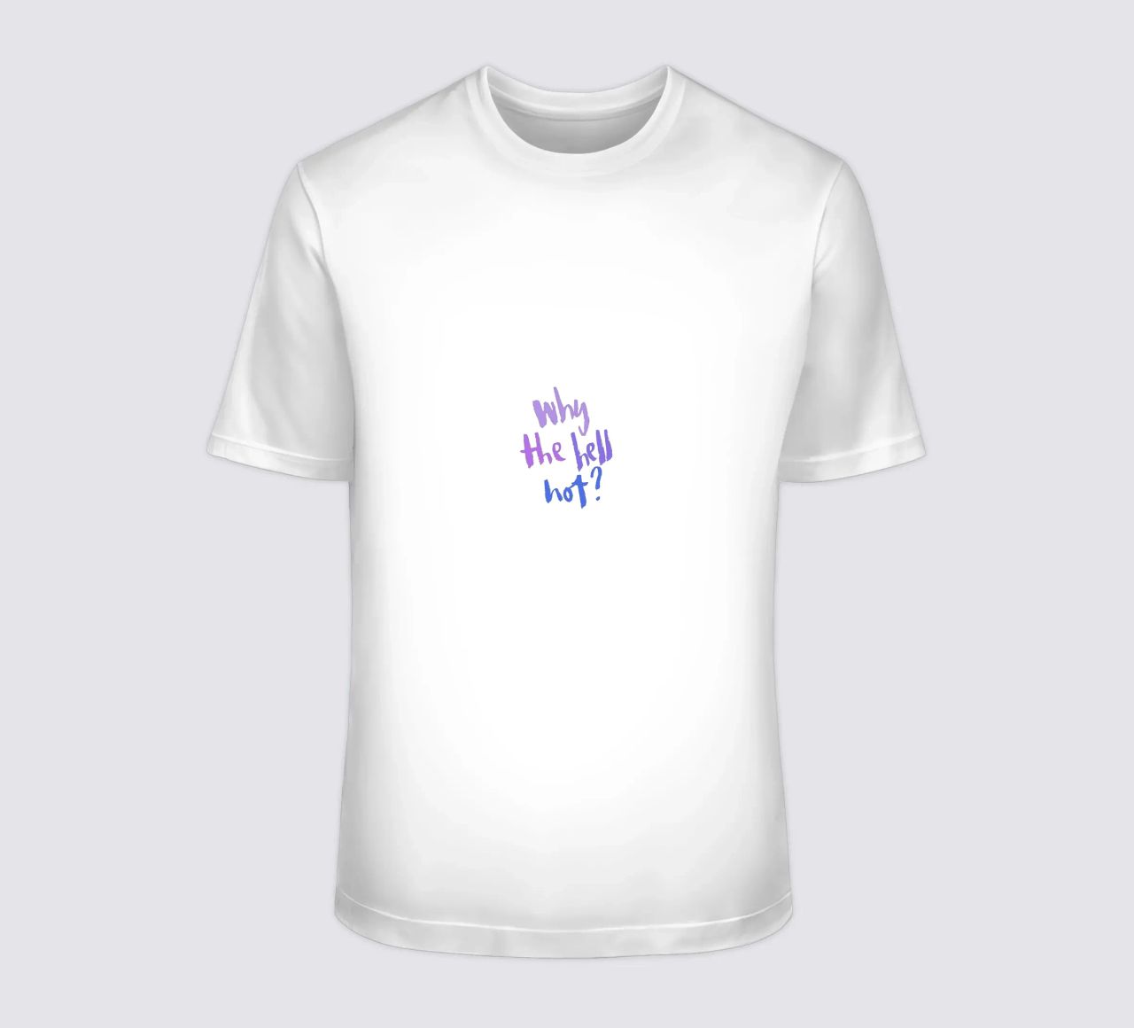 Why not? t-shirt da Brushmeetspaper