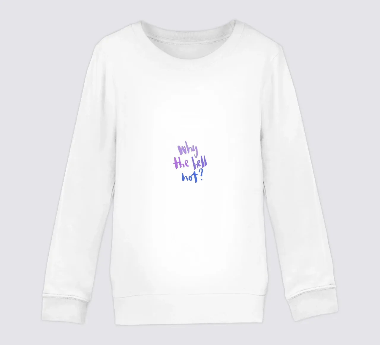 Why not? felpa bambino da Brushmeetspaper