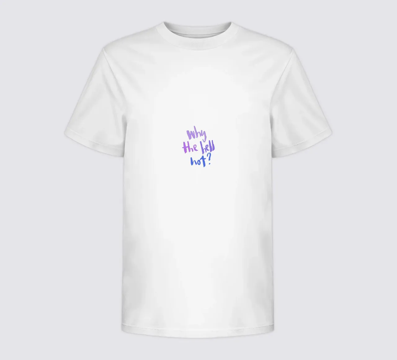 Why not? kinder t-shirt van Brushmeetspaper