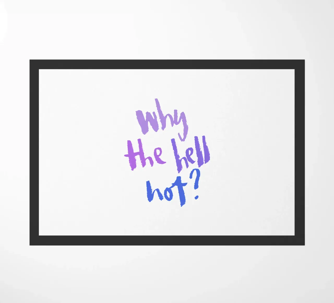 Why not? zerbino da Brushmeetspaper