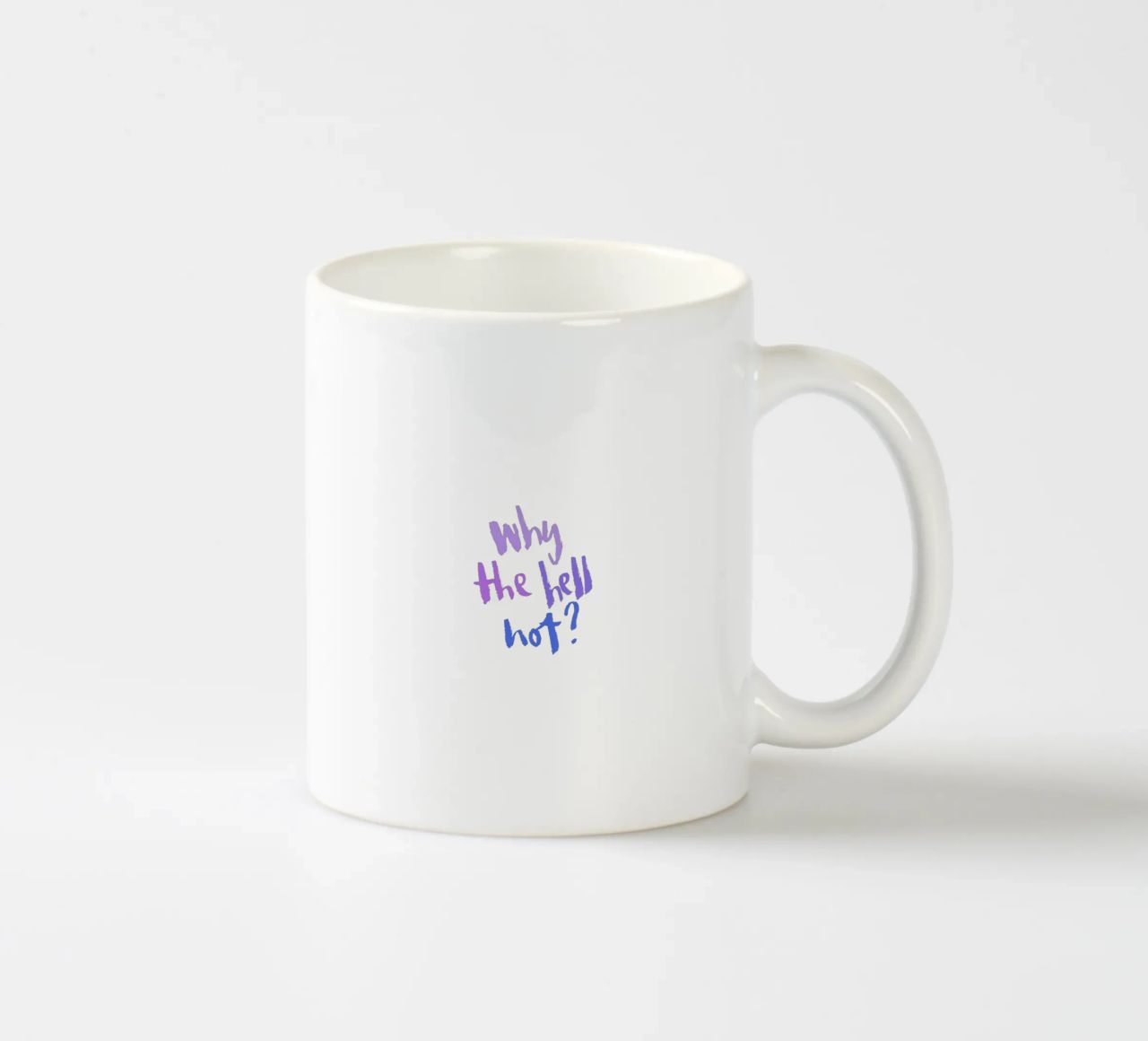 Why not? tazza in ceramica da Brushmeetspaper