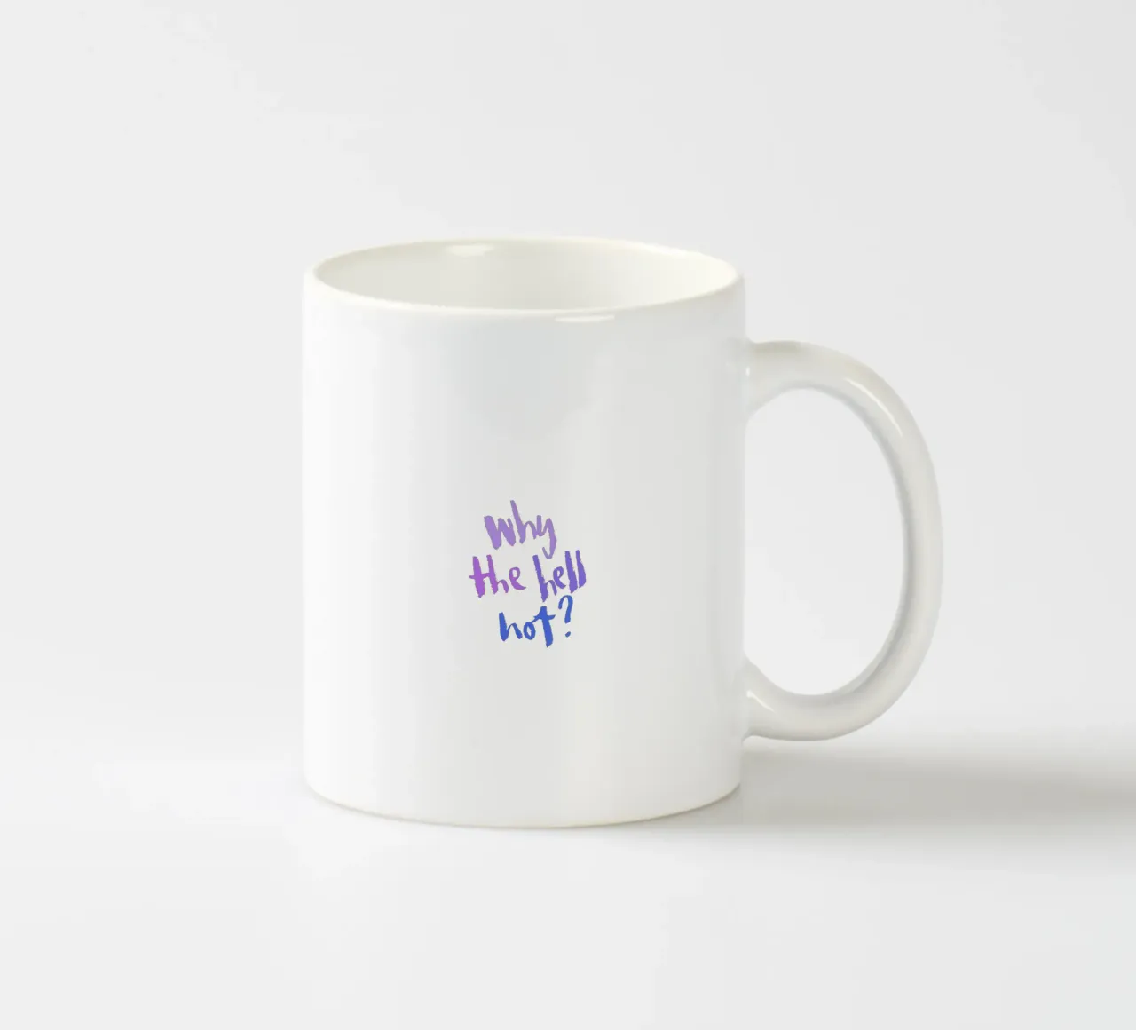 Why not? Keramik Tasse von Brushmeetspaper