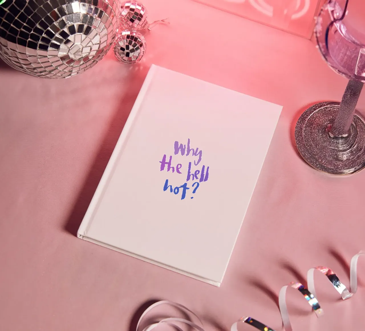 Why not? notebook by Brushmeetspaper