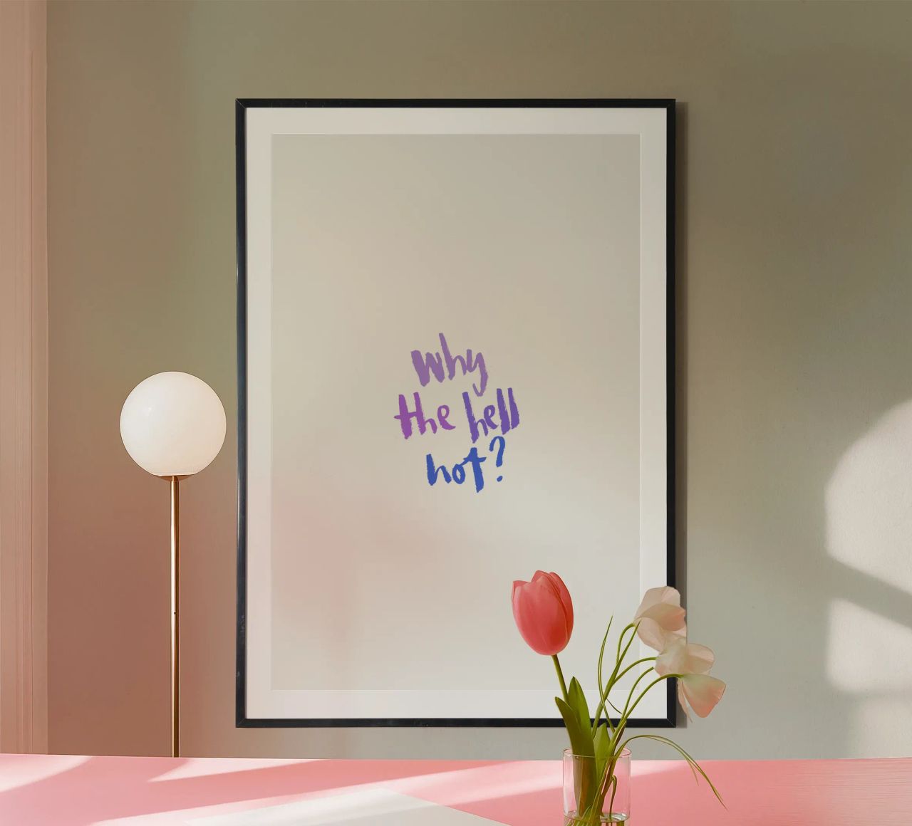 Why not? poster da Brushmeetspaper