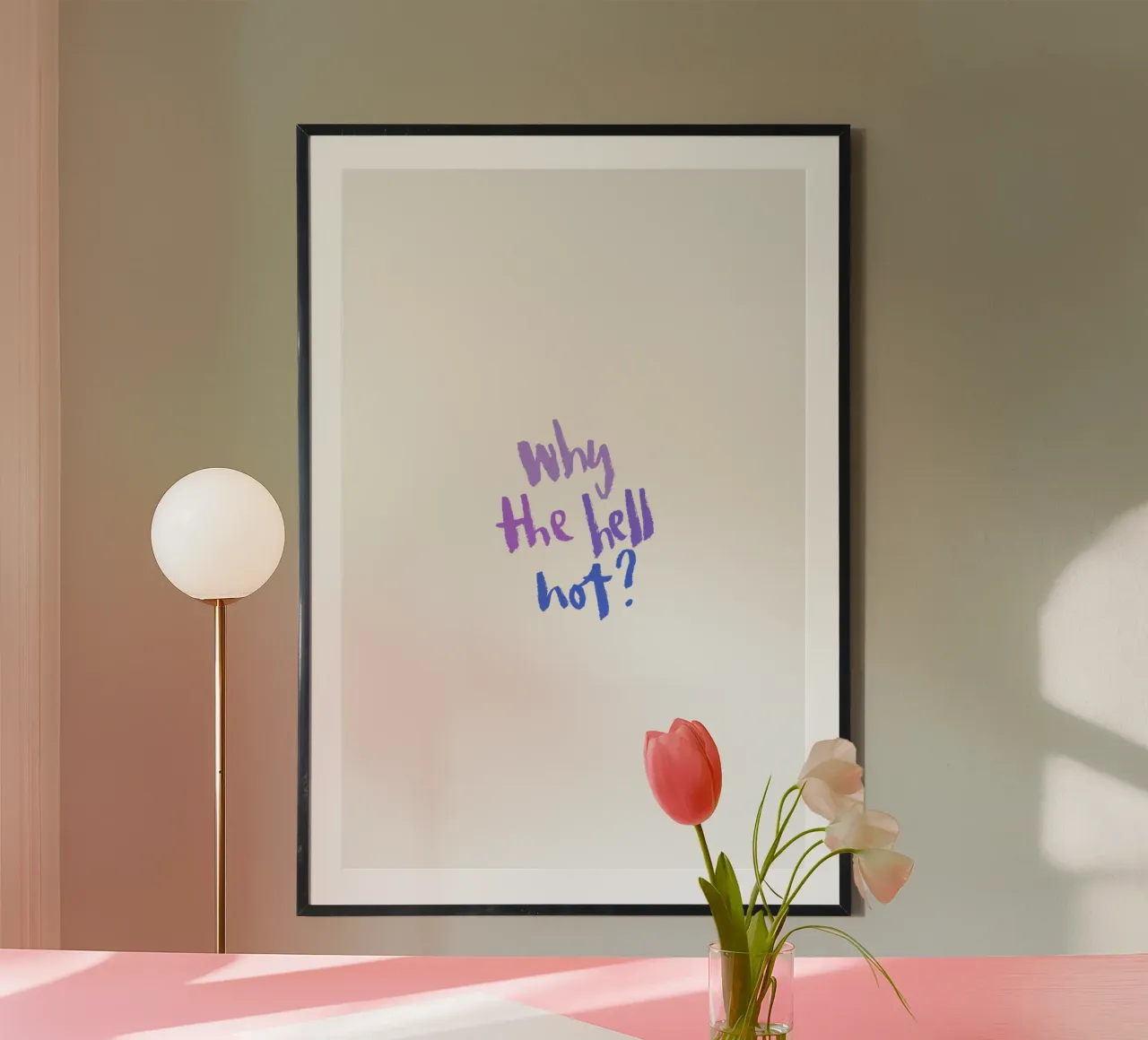 Why not? poster da Brushmeetspaper