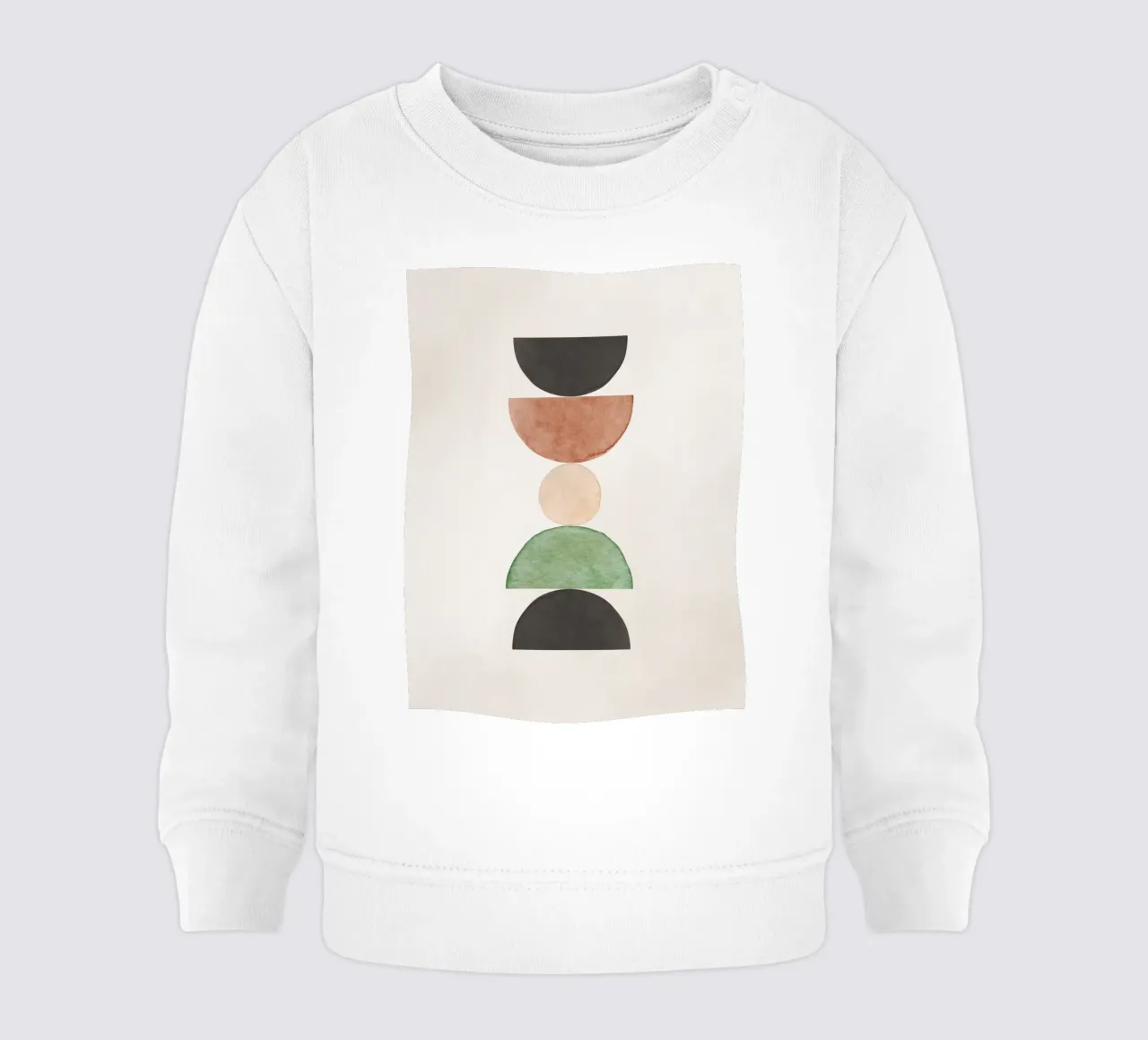 Himmlische Erde 05 Baby Sweatshirt von WijdevenPrints