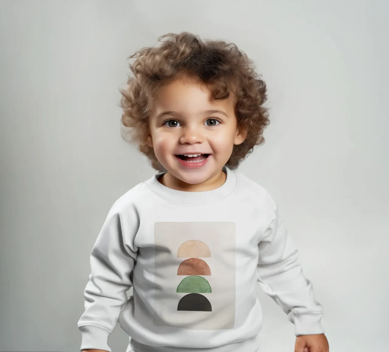 Celestial Terra 04 Baby Sweatshirt von WijdevenPrints