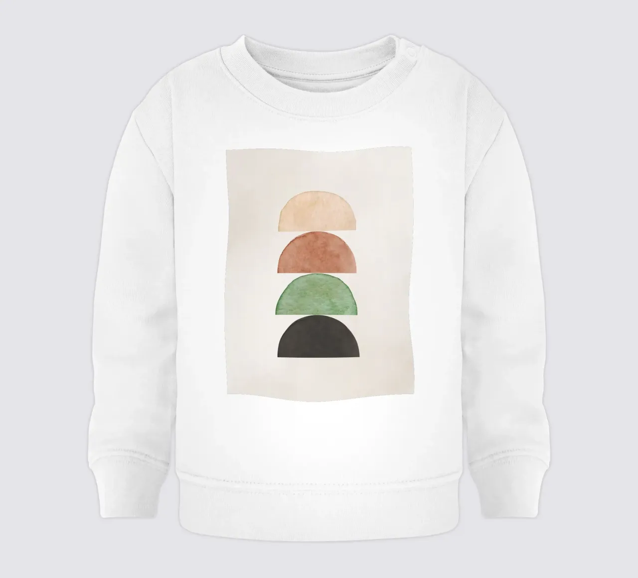 Celestial Terra 04 Baby Sweatshirt von WijdevenPrints