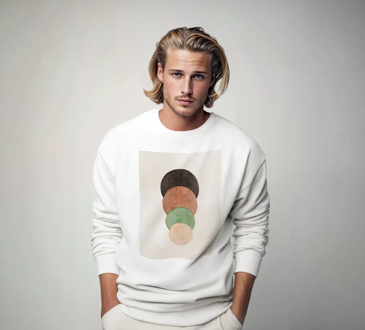 Celestial Earth 03 sweatshirt by WijdevenPrints