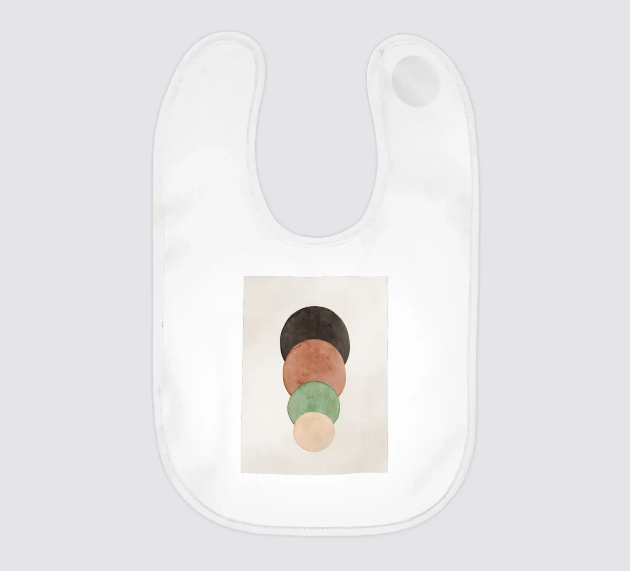 Celestial Earth 03 baby bib by WijdevenPrints