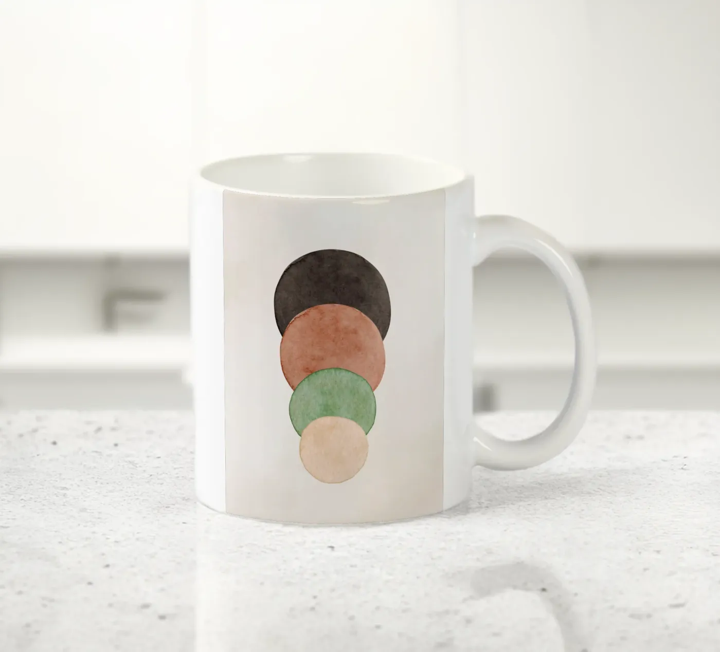 Celestial Terra 03 tazza in ceramica da WijdevenPrints