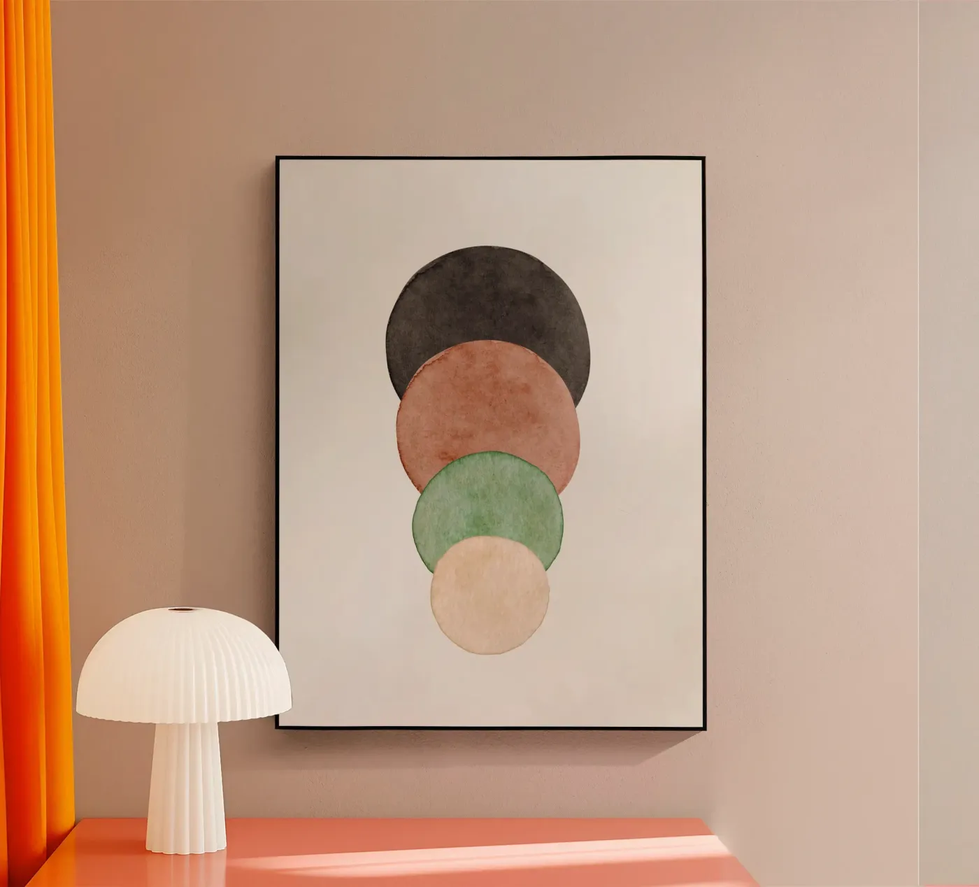 Hemelse Aarde 03 acryl van WijdevenPrints
