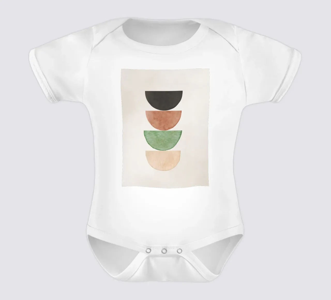Hemelse Aarde 02 babyrompertje korte mouwen van WijdevenPrints