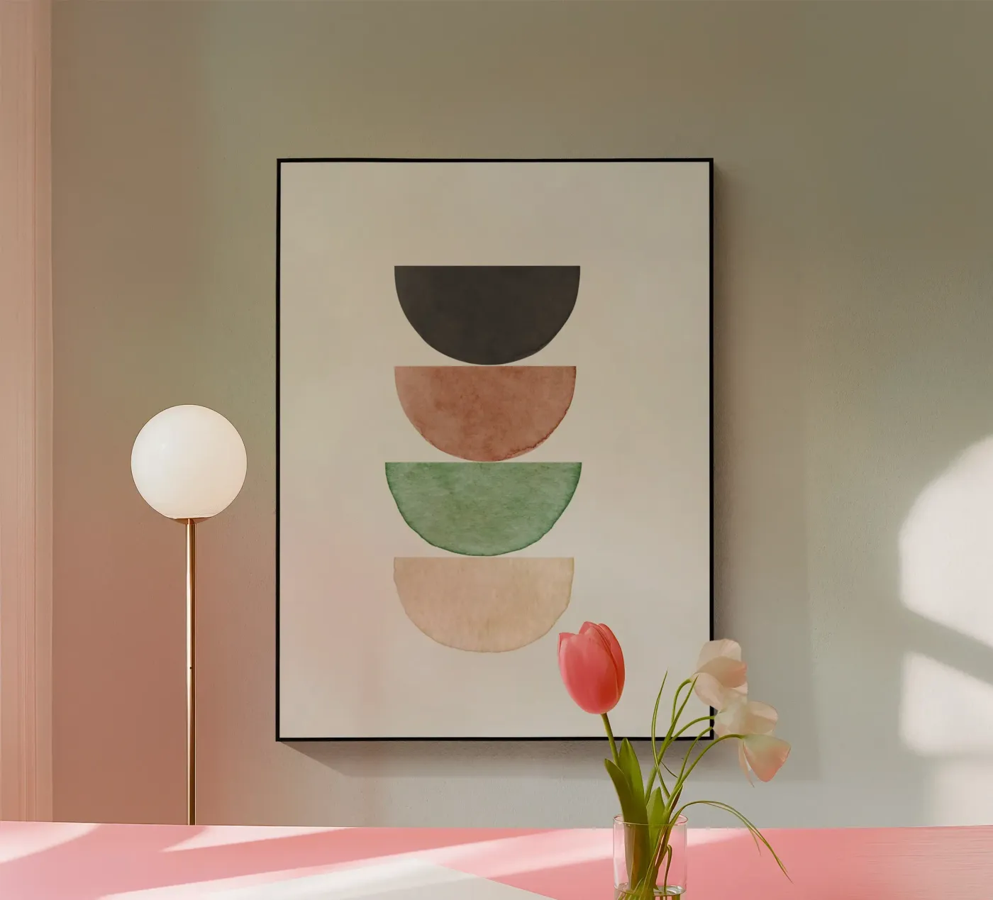 Celestial Earth 02 acryl van WijdevenPrints