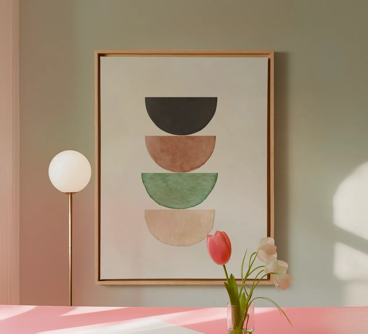 Hemelse Aarde 02 canvas van WijdevenPrints
