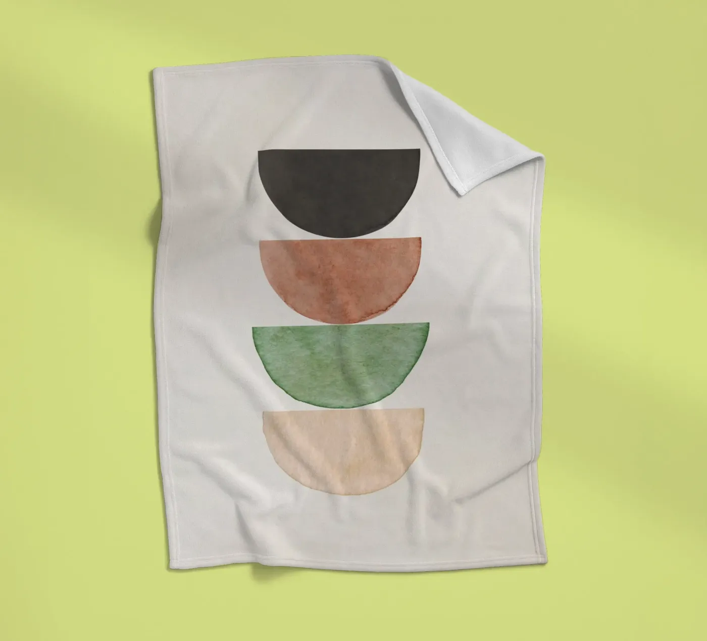 Hemelse Aarde 02 fleecedeken van WijdevenPrints