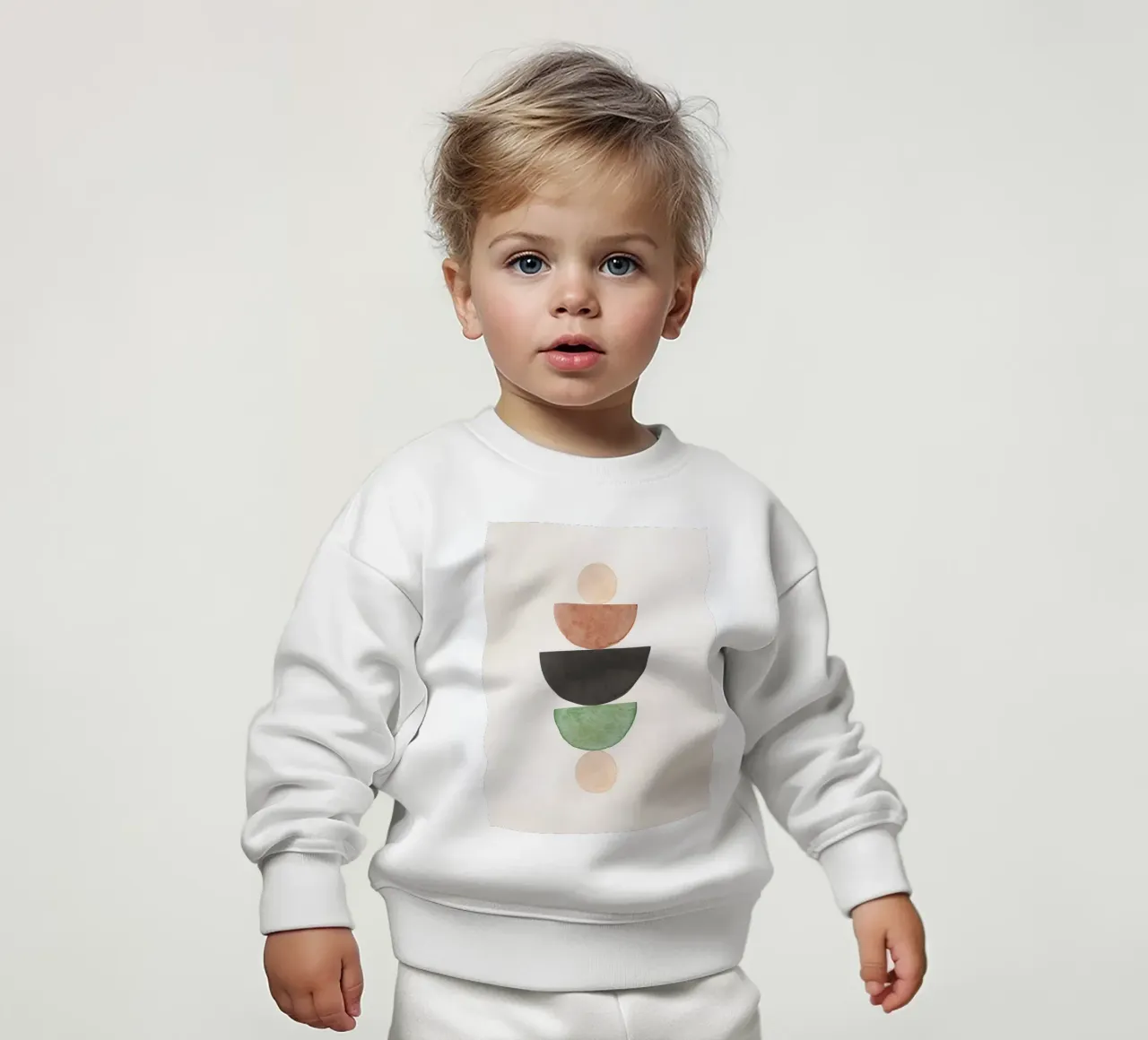 Celestial Terra 01 felpa neonato da WijdevenPrints