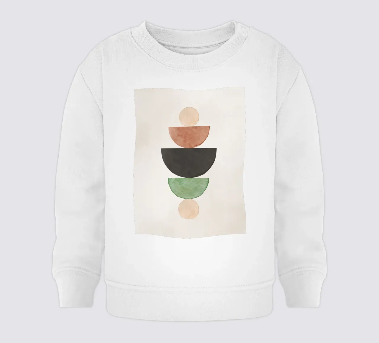 Celestial Terra 01 felpa neonato da WijdevenPrints