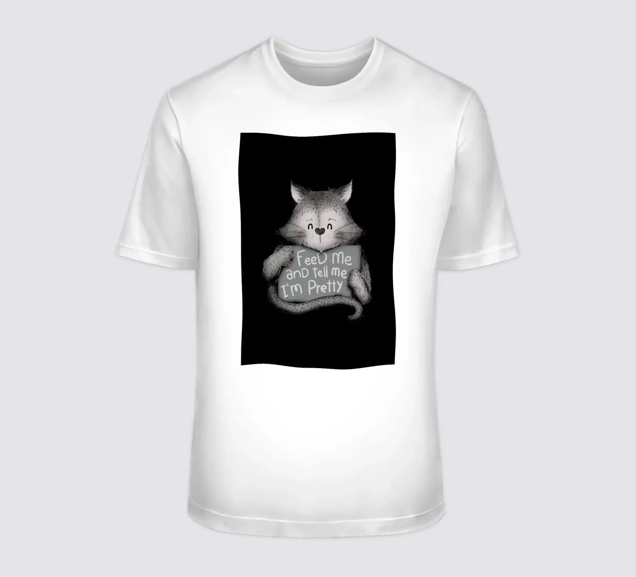 Feed Me and Tell Me I'm Pretty t-shirt da Tobe Fonseca