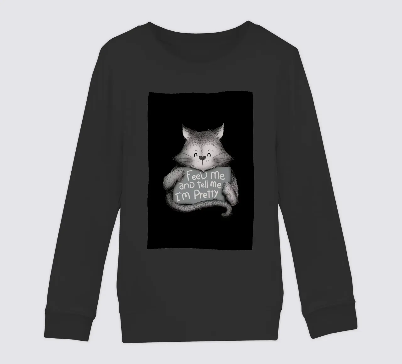 Feed Me and Tell Me I'm Pretty felpa bambino da Tobe Fonseca