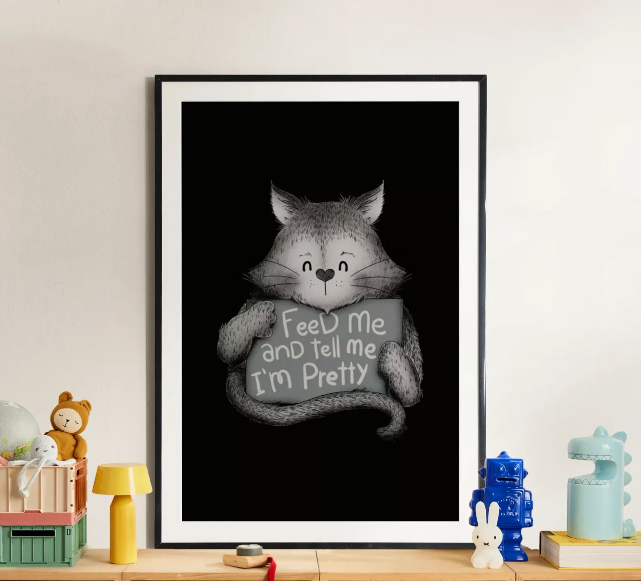 Feed Me and Tell Me I'm Pretty carta hahnemühle da Tobe Fonseca