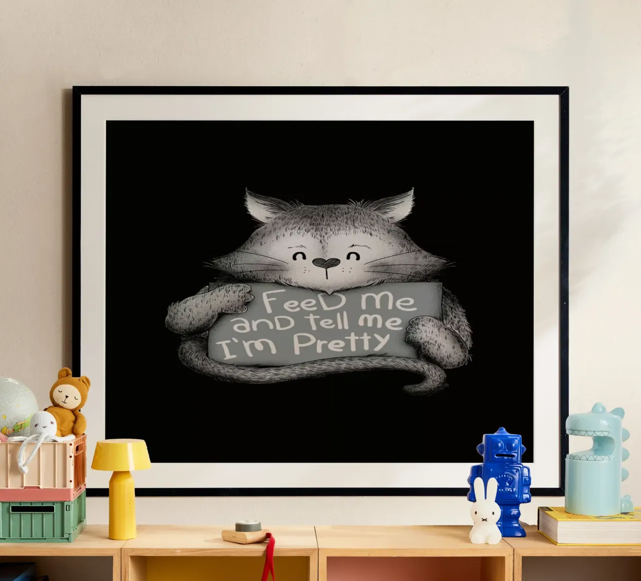 Feed Me and Tell Me I'm Pretty carta hahnemühle da Tobe Fonseca