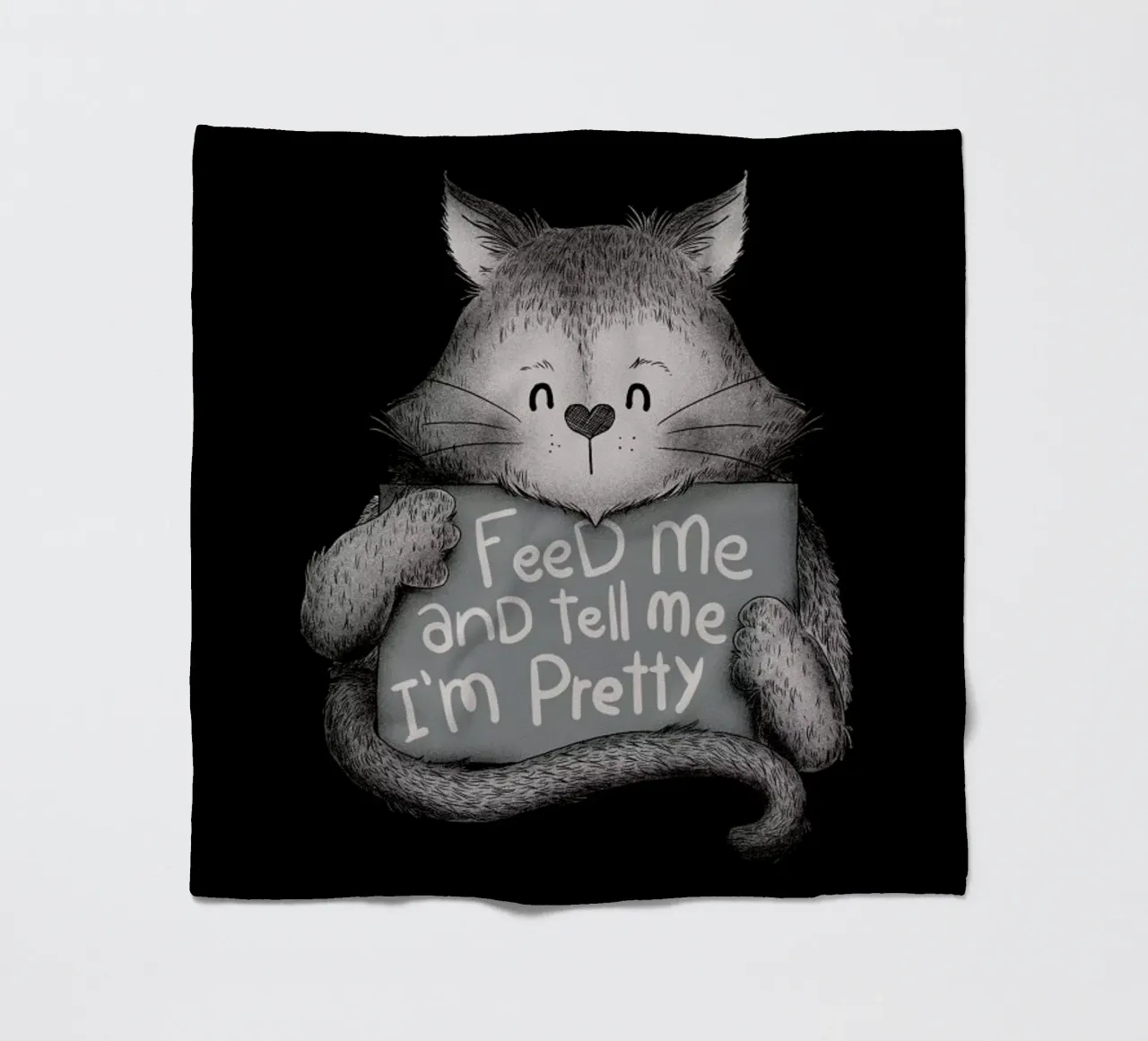Feed Me and Tell Me I'm Pretty coperta in pile da Tobe Fonseca