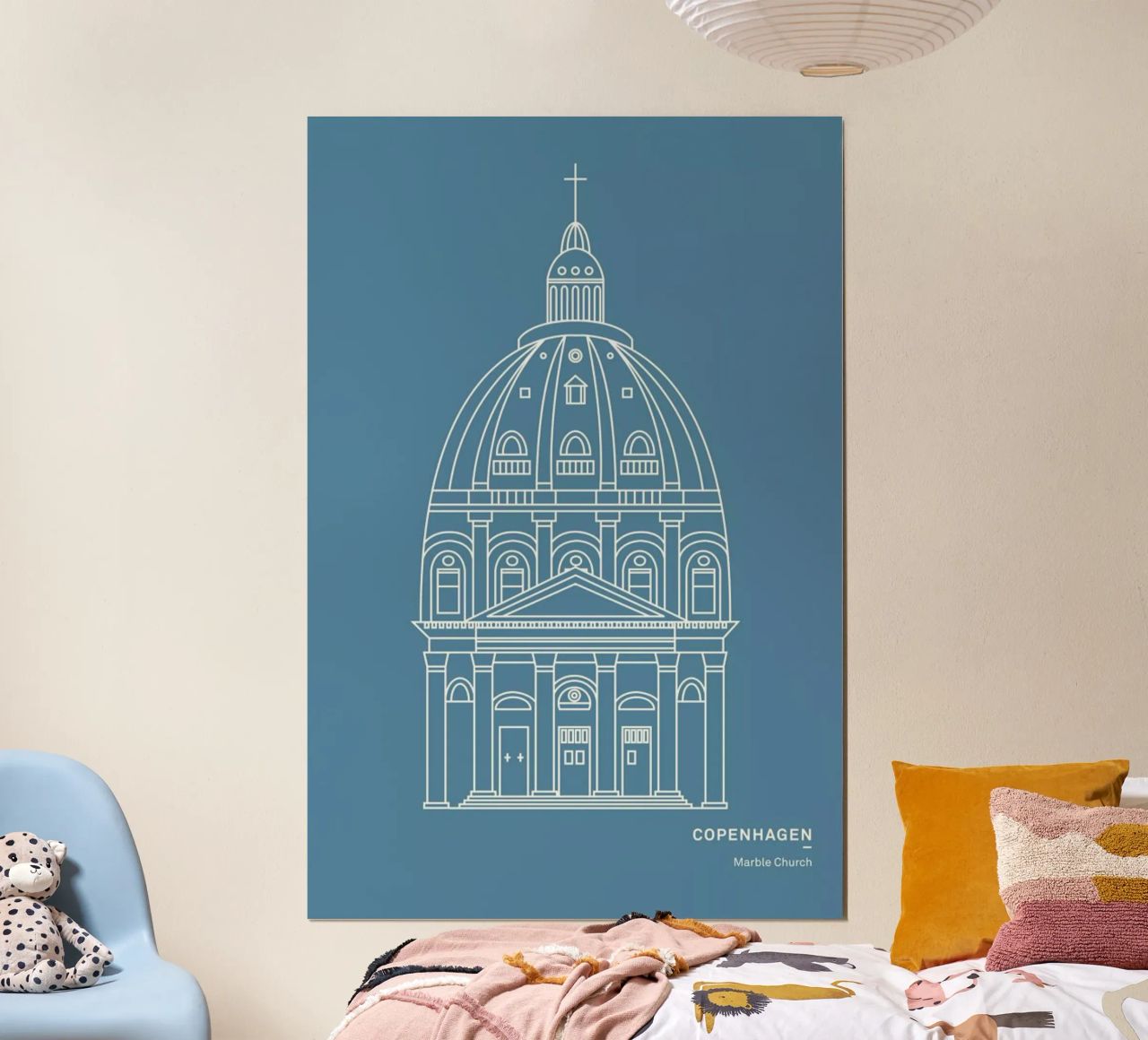 Copenhagen poster by Sara Signorini