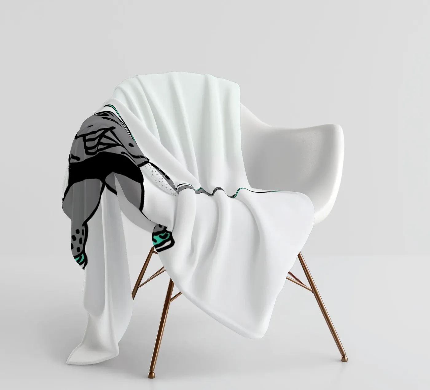 Muscle Fleecedecke von Herzette