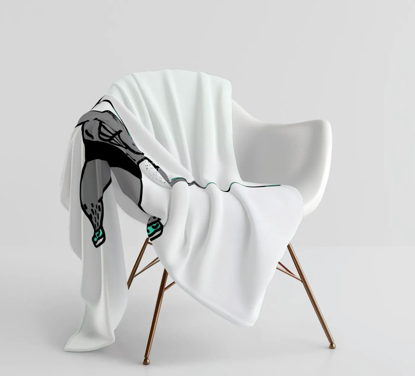 Muscle Fleecedecke von Herzette