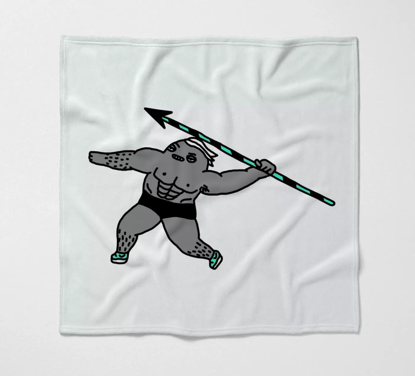 Muscle Fleecedecke von Herzette