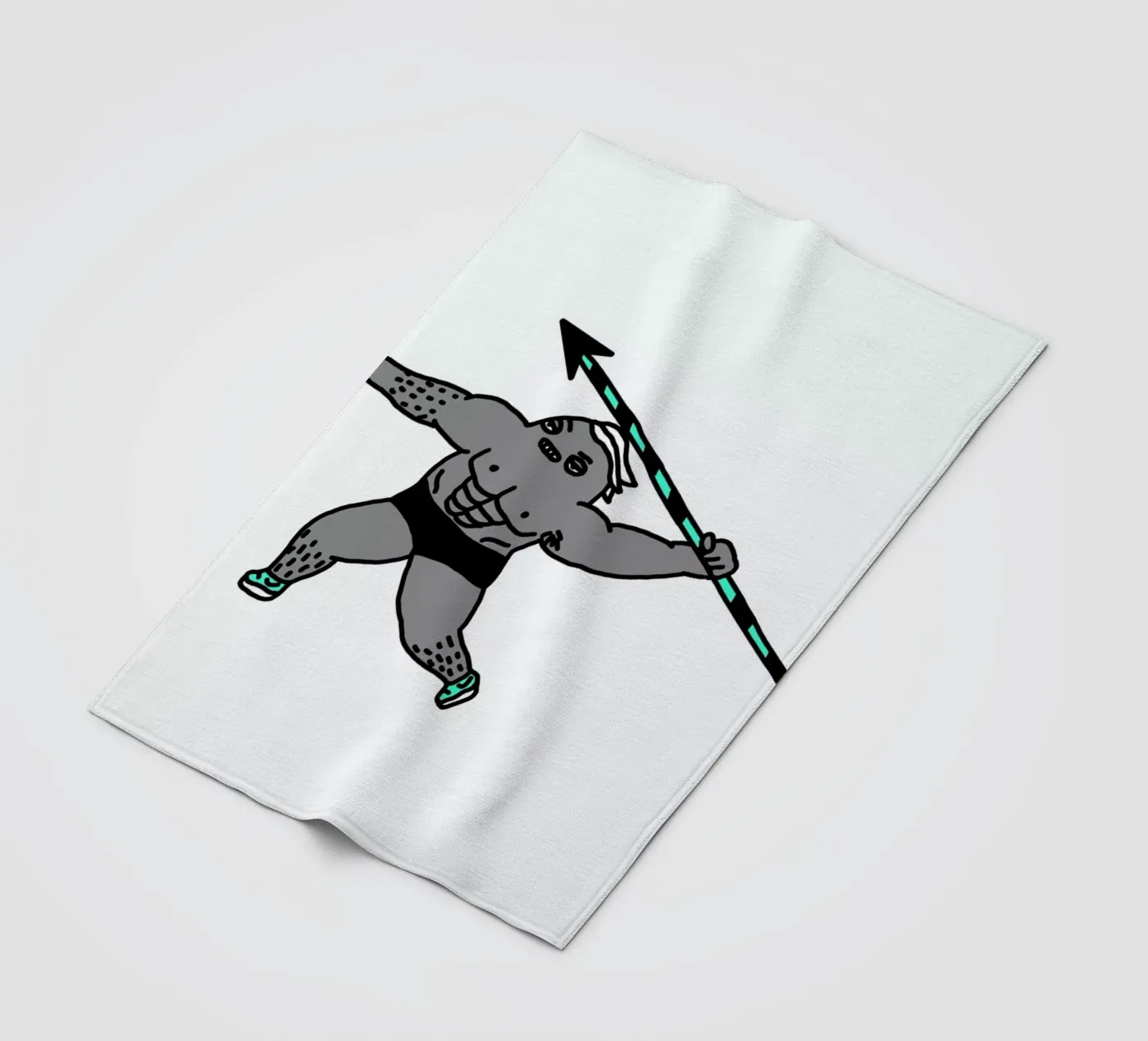 Muscle Fleecedecke von Herzette