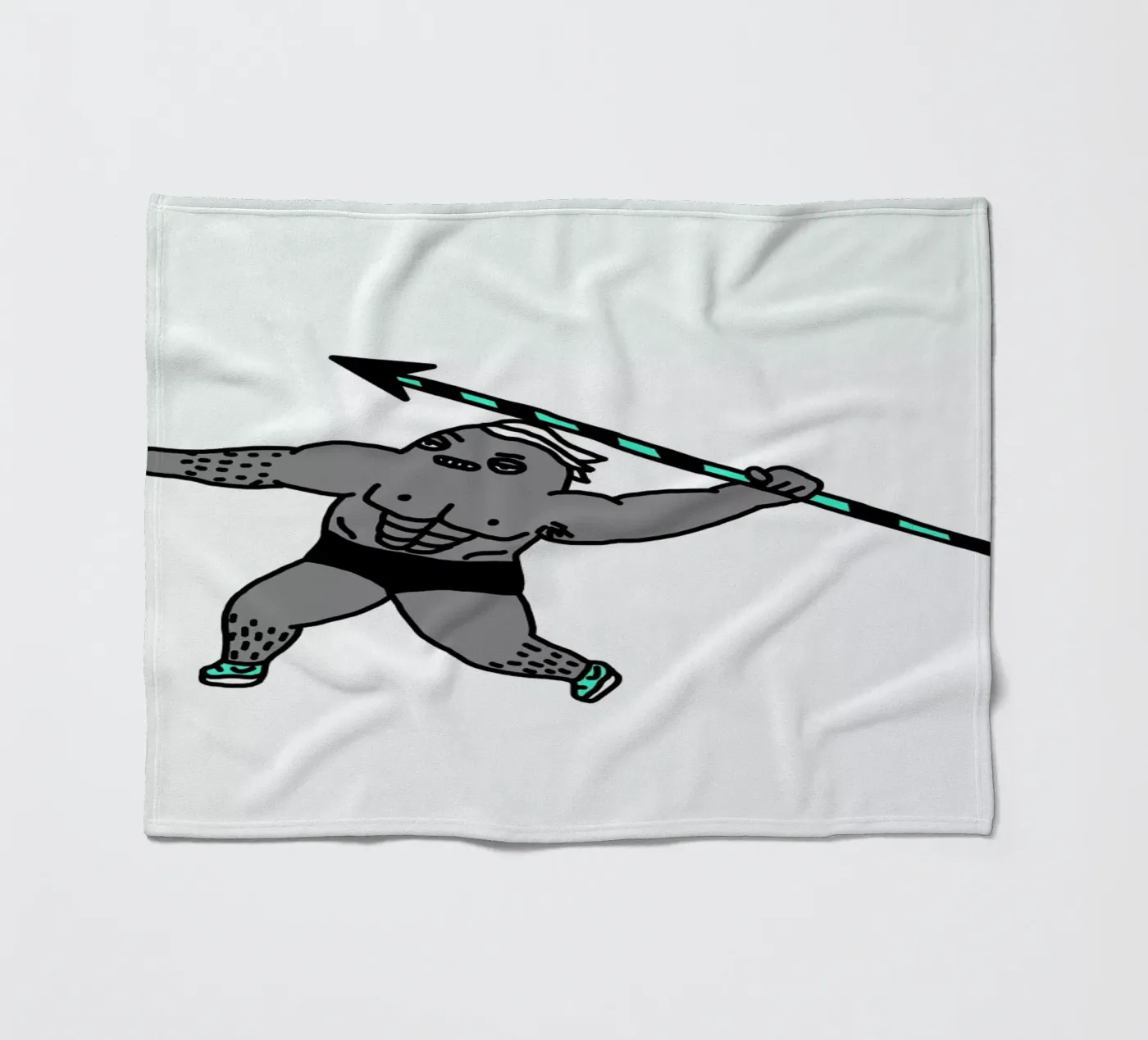 Muscle Fleecedecke von Herzette