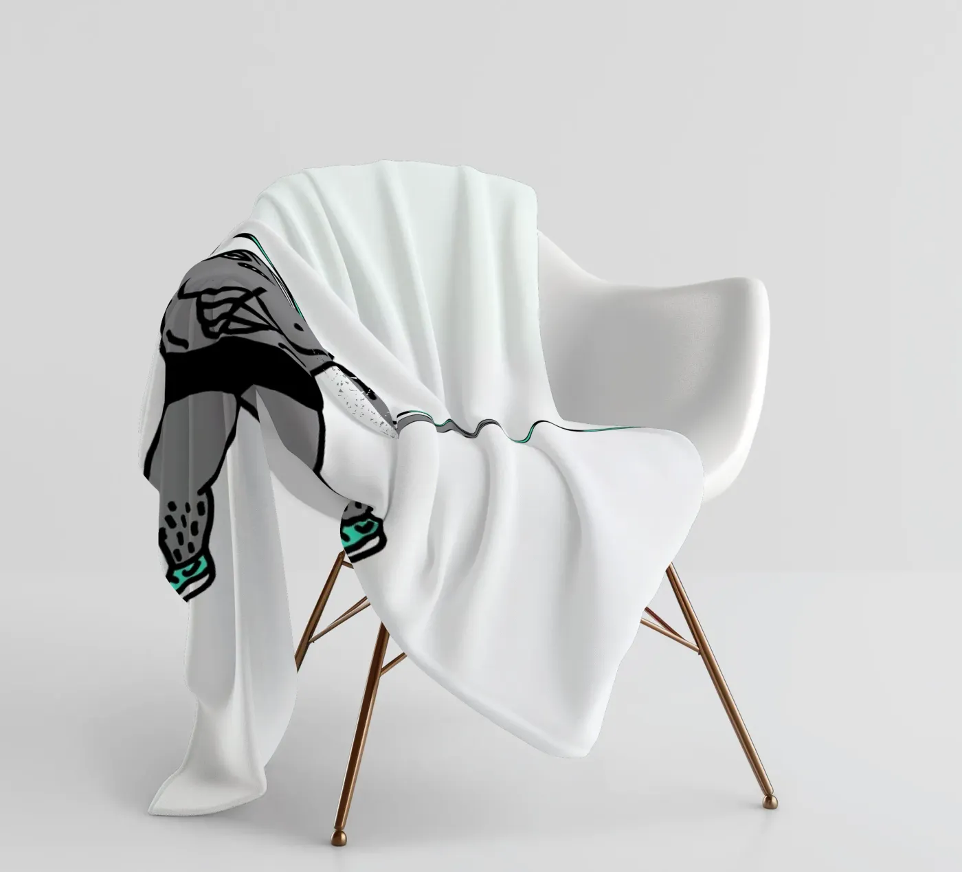 Muscle Fleecedecke von Herzette