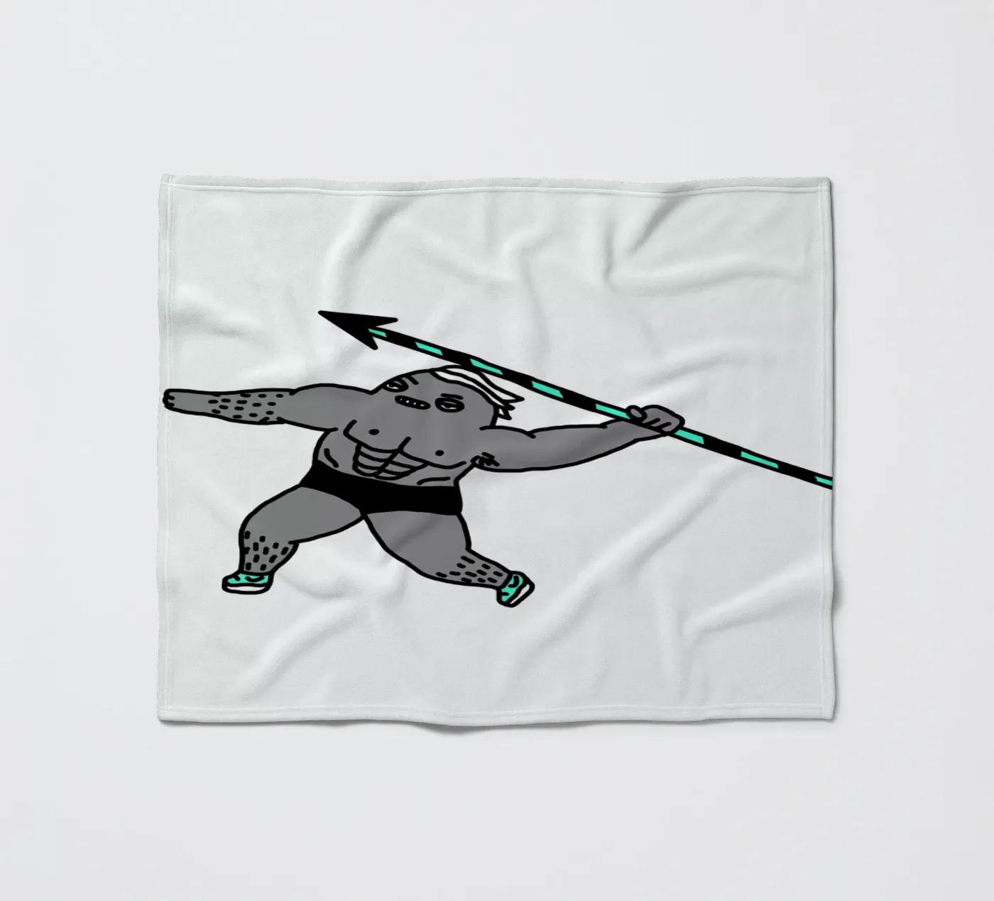 Muscle Fleecedecke von Herzette