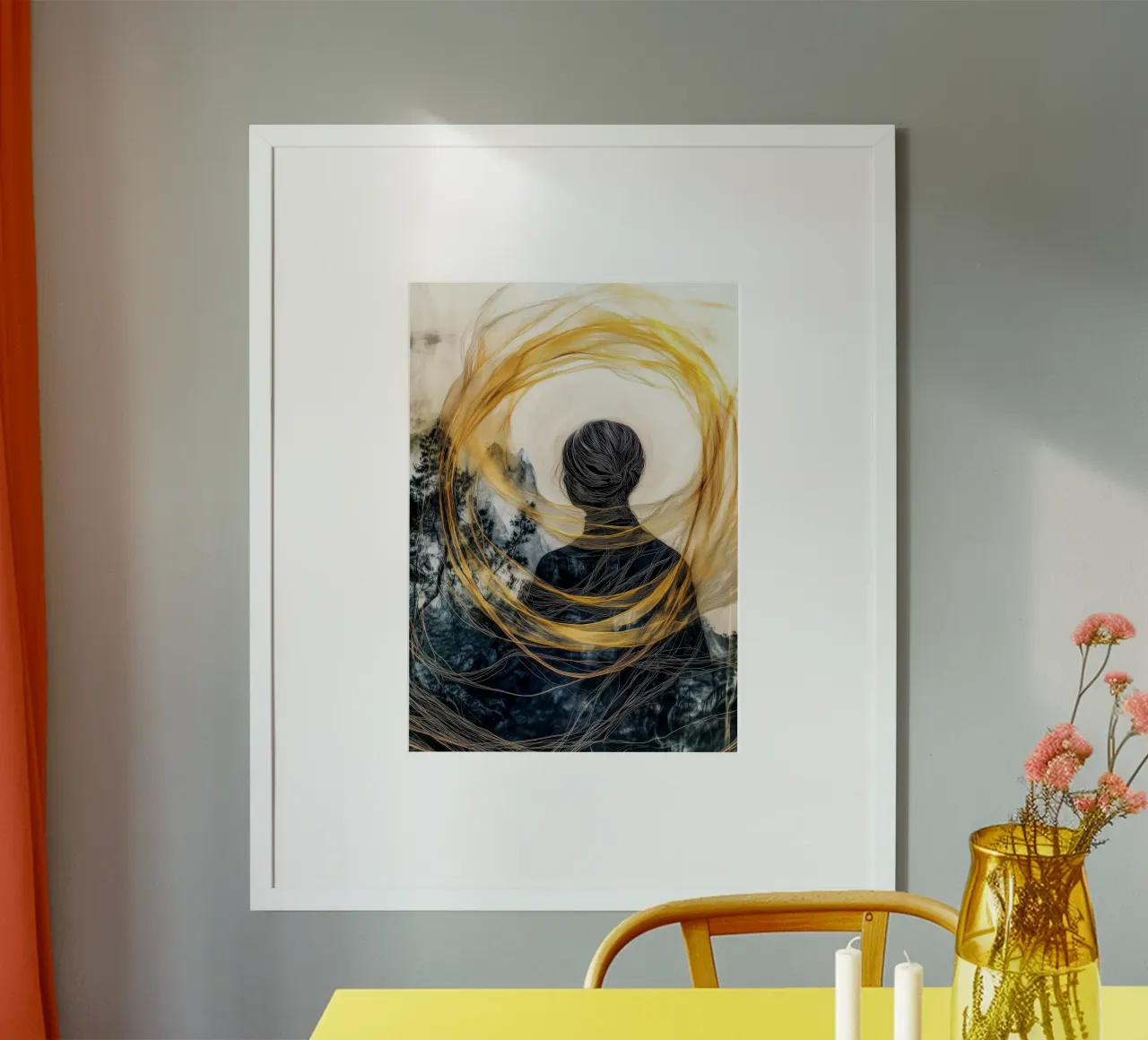 All'interno del cerchio carta hahnemühle da Justyna Jaszke JBJart