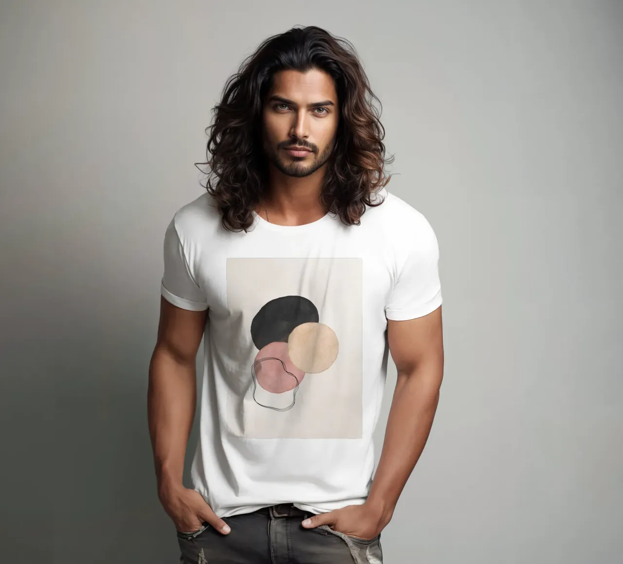 Rosa celeste 06 t-shirt da WijdevenPrints