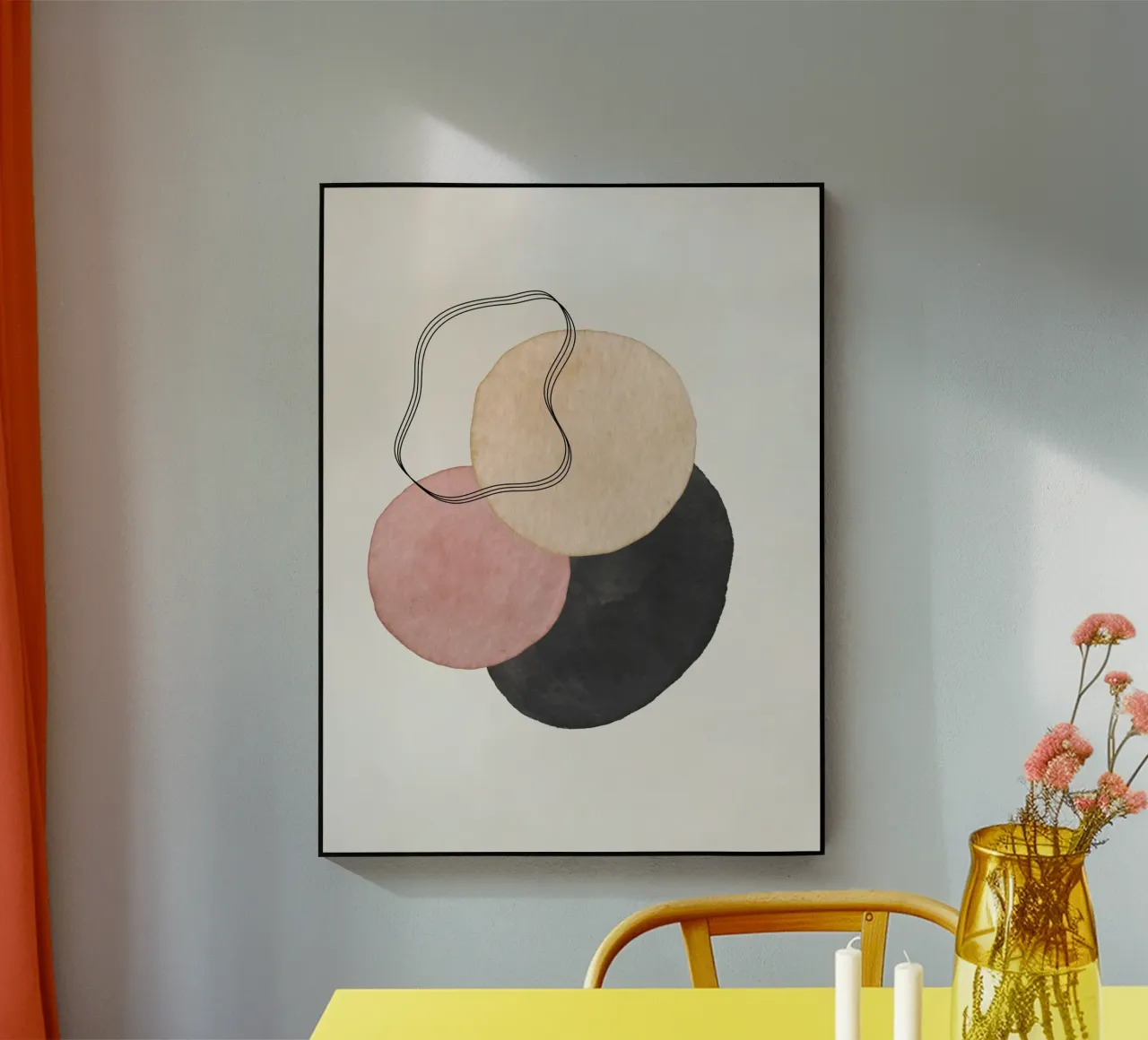 Celestial Pink 05 plexiglass da WijdevenPrints