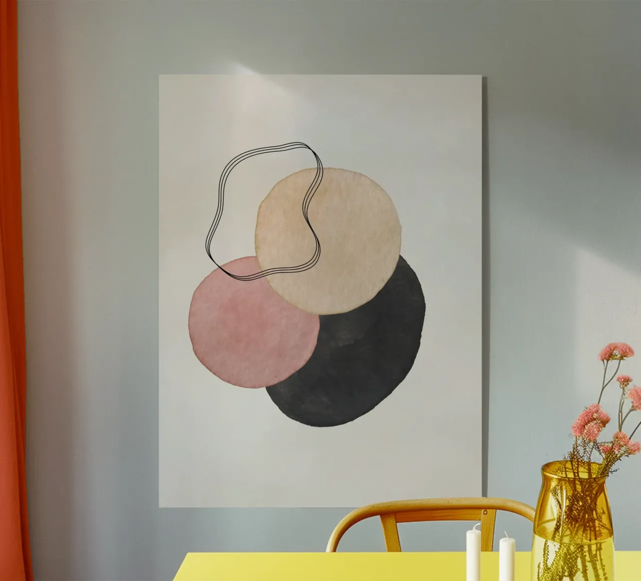 Celestial Pink 05 plexiglass da WijdevenPrints