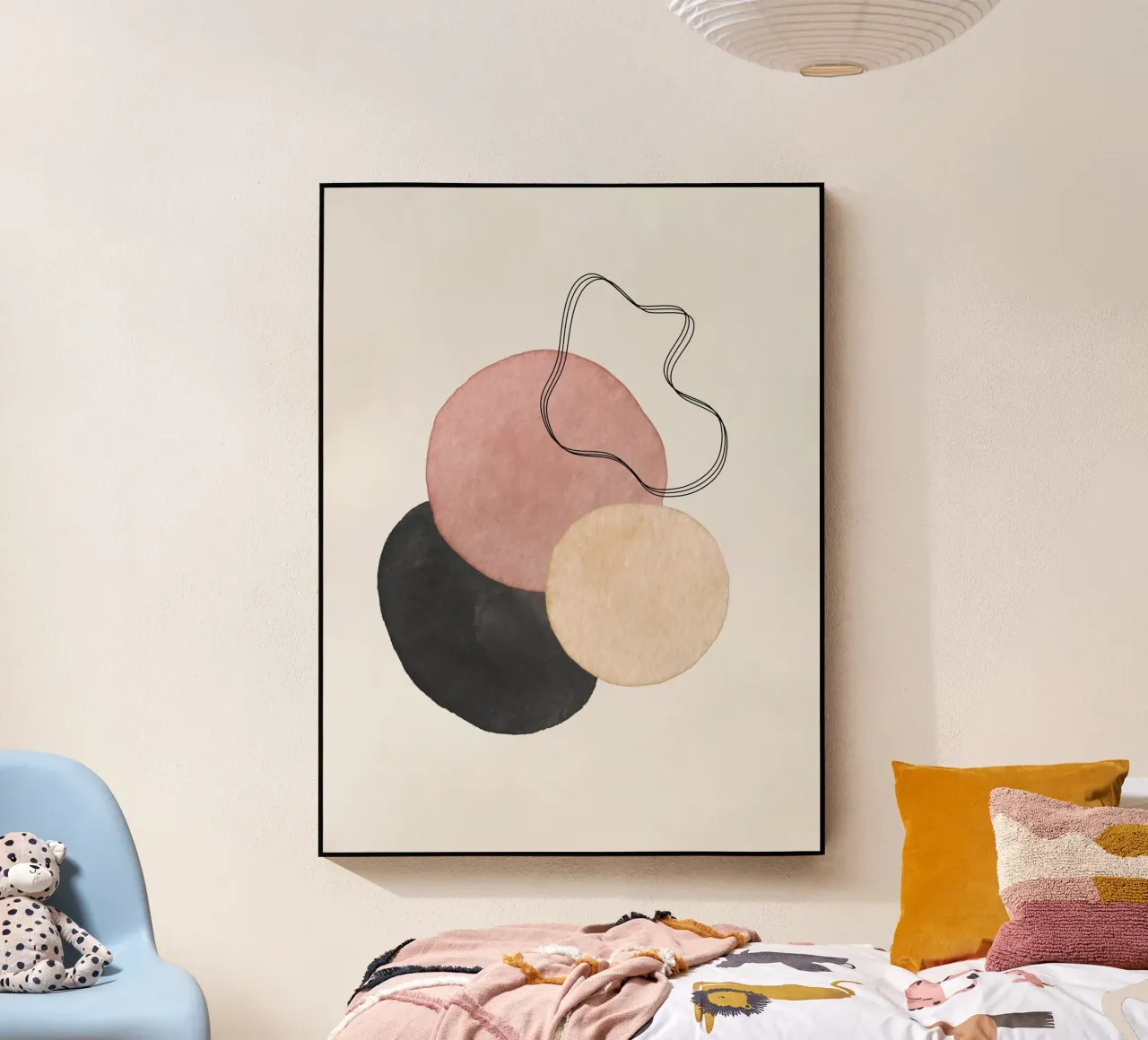 Rosa celeste 04 plexiglass da WijdevenPrints