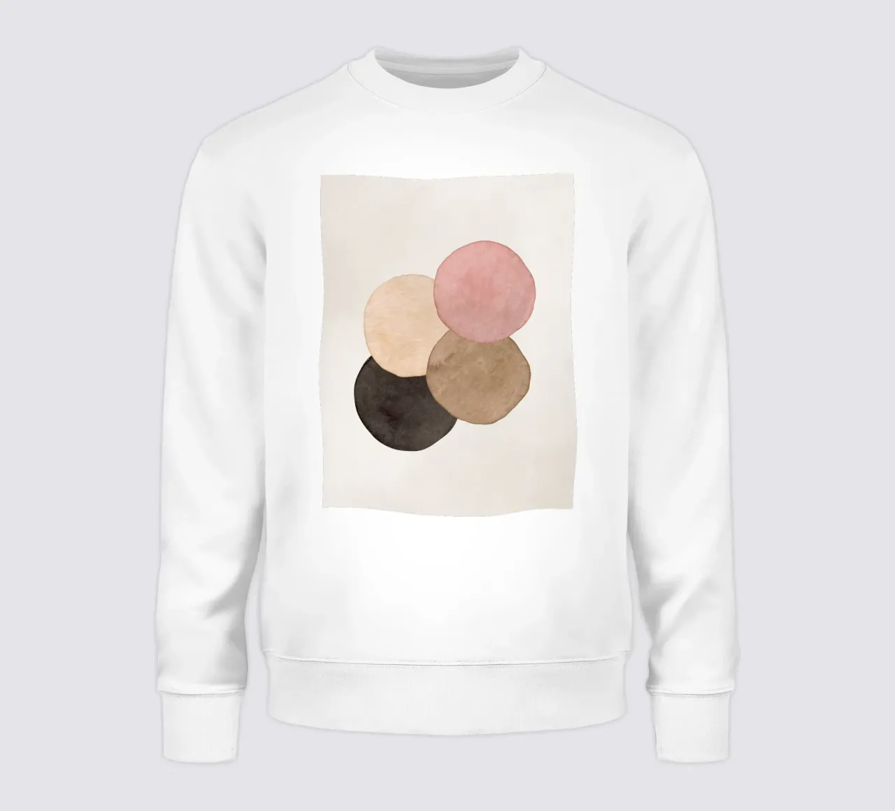 Rosa celeste 03 felpa da WijdevenPrints