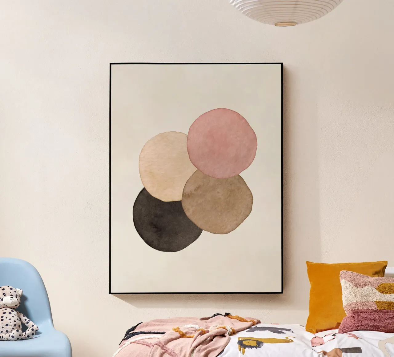 Rosa celeste 03 plexiglass da WijdevenPrints