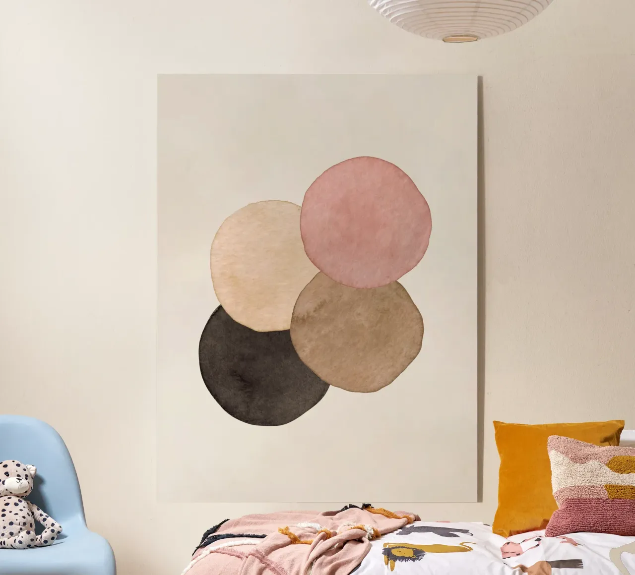 Rosa celeste 03 plexiglass da WijdevenPrints