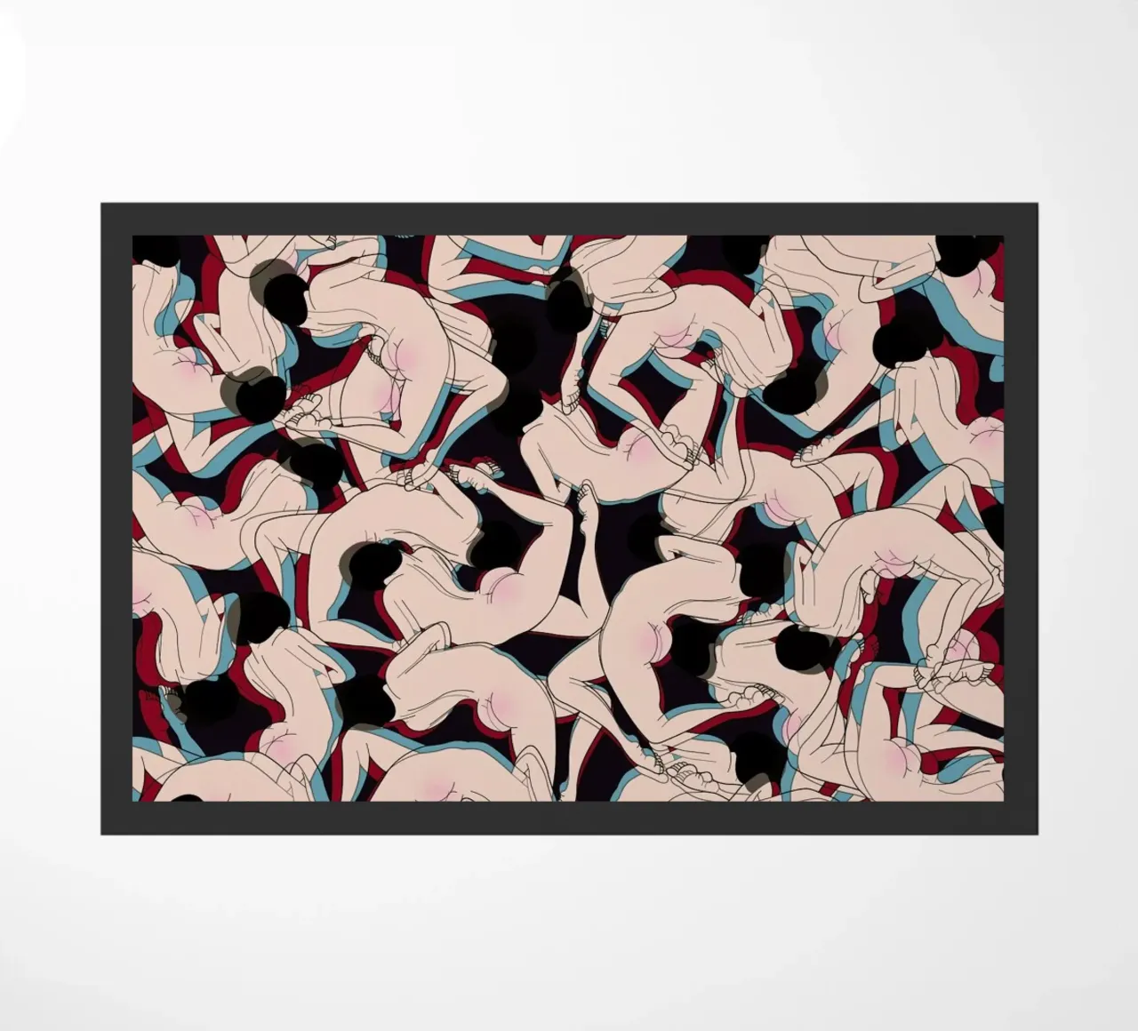 Drunk deurmat van Ruei