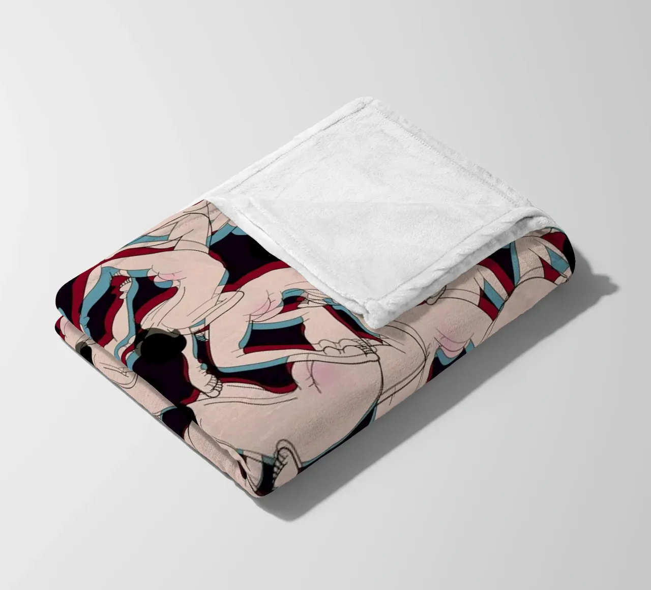 Drunk Fleecedecke von Ruei