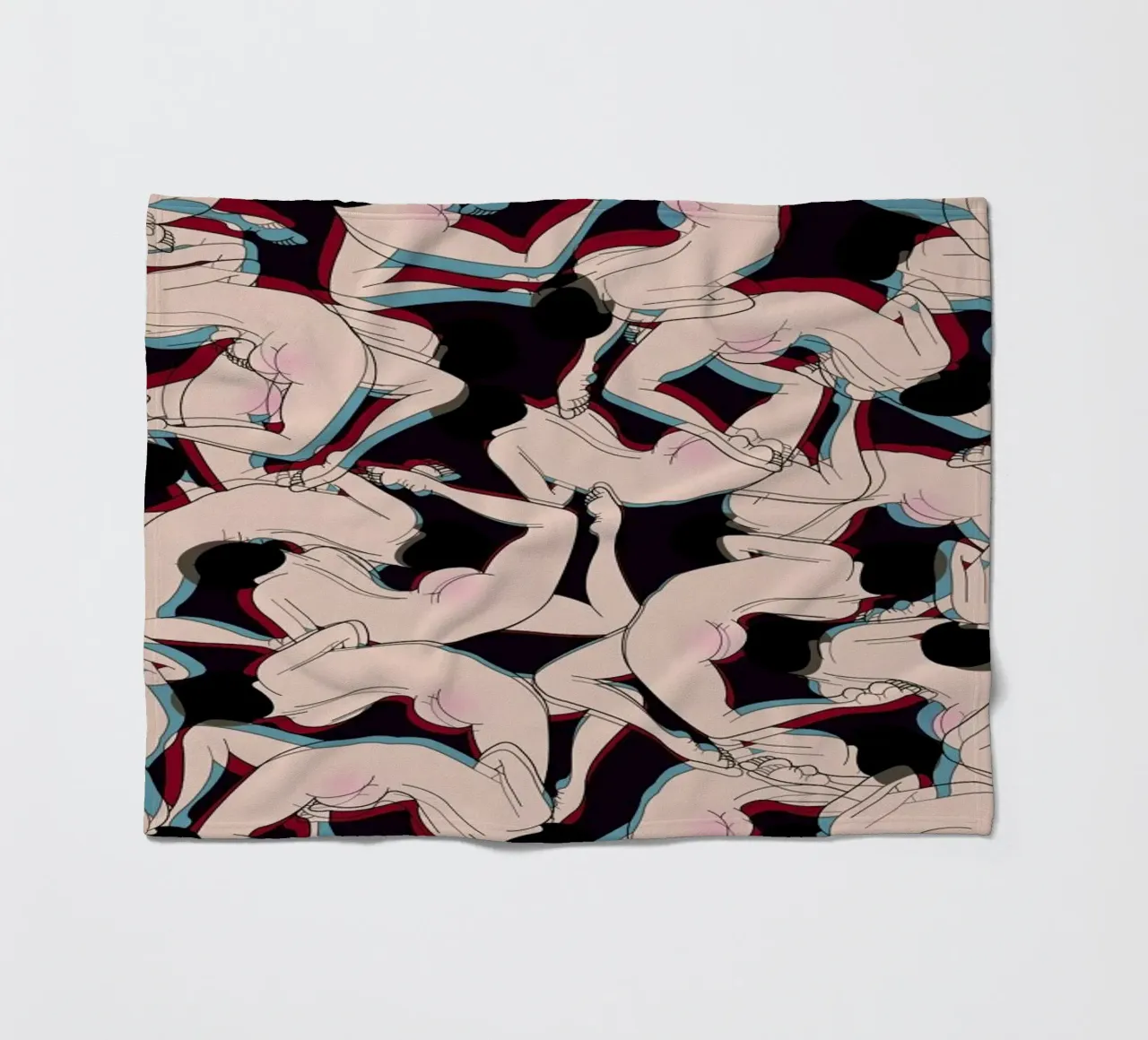 Drunk Fleecedecke von Ruei