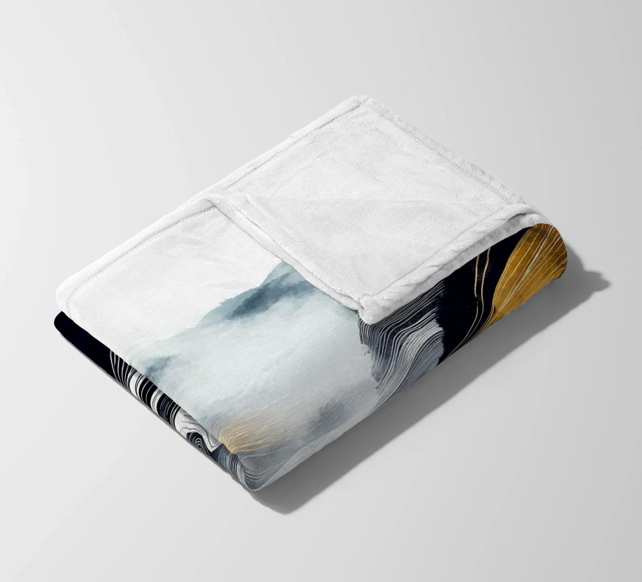 Luogo nebbioso coperta in pile da Justyna Jaszke JBJart